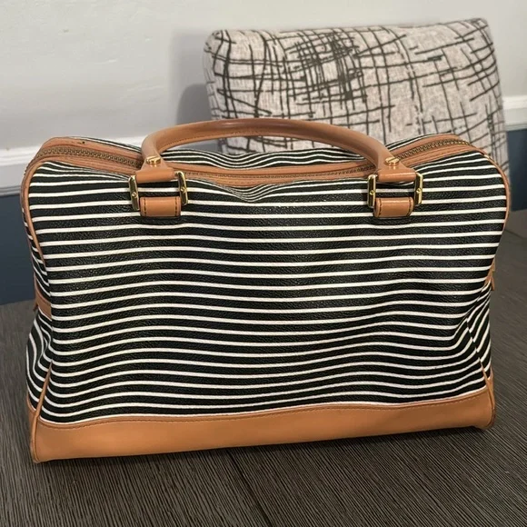 Tory Burch striped tote bag - Picture 3 of 10